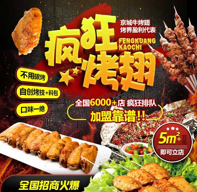 盐亭奥尔良烤翅